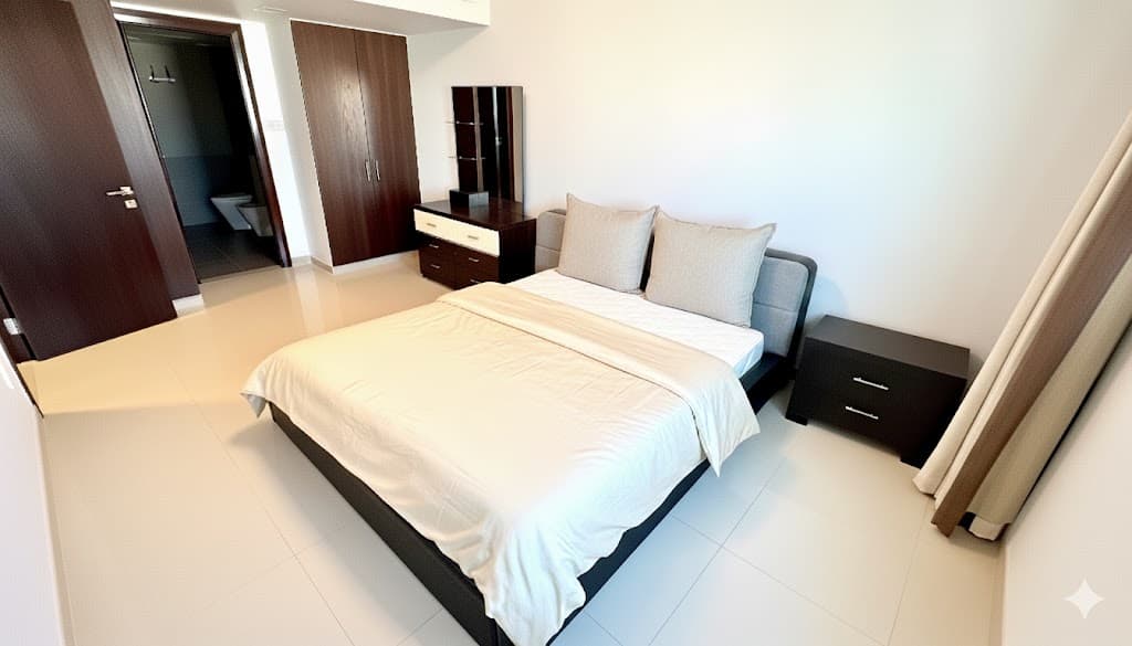 Spacious 3 BR with balcony