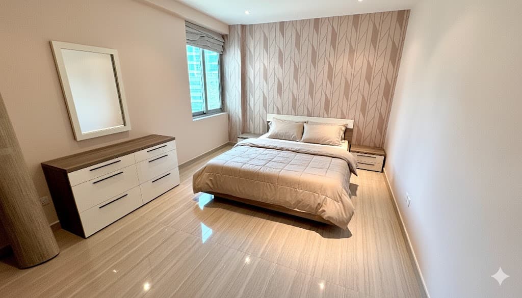 Spacious duplex with balcony