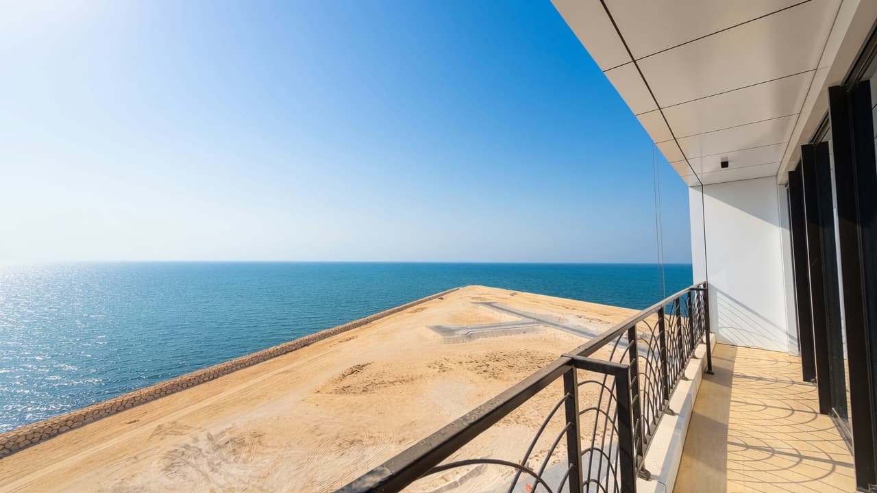Spacious | Private Terrace | Modern | Beach View