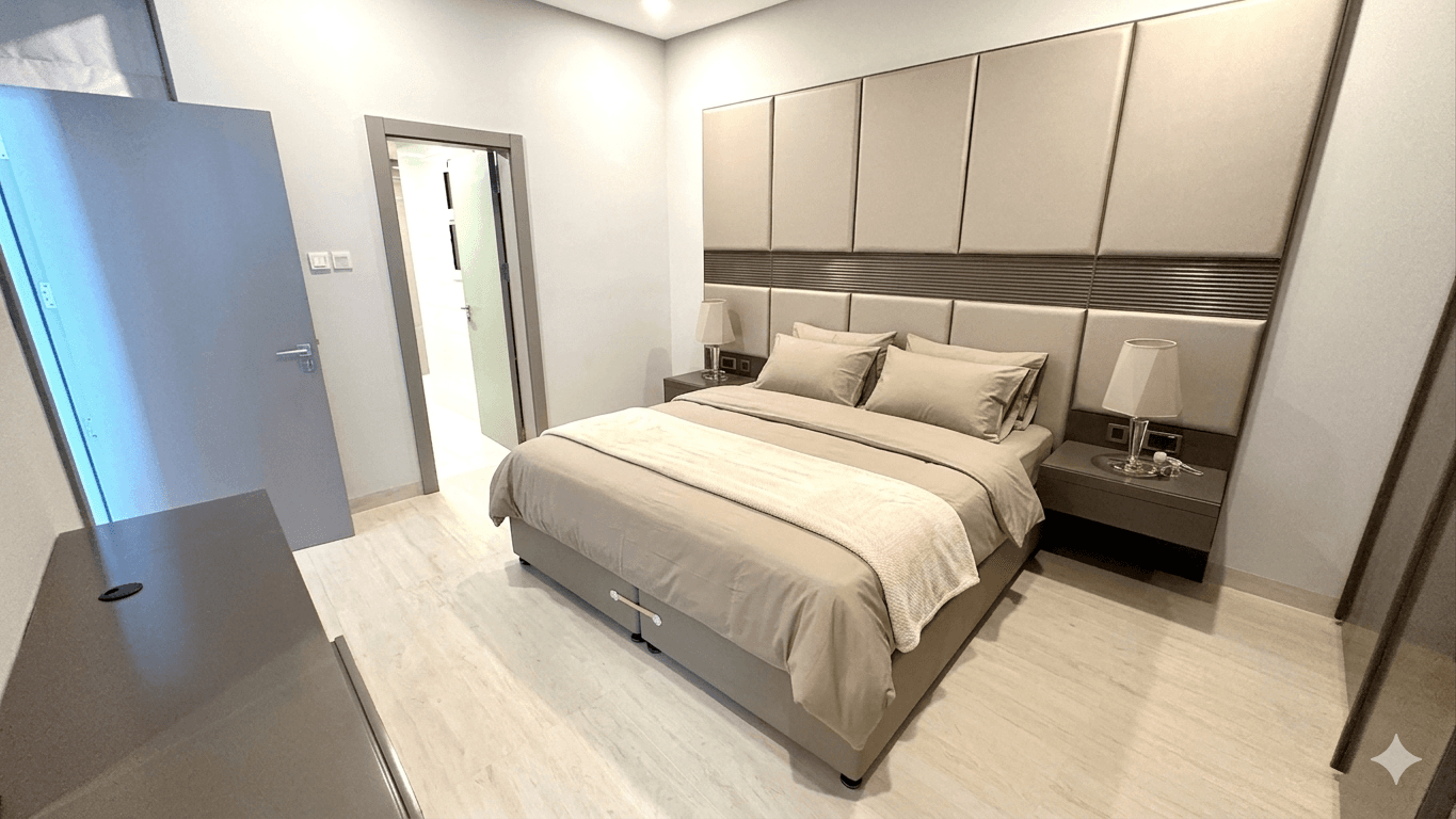 Spacious apartment with huge balcony