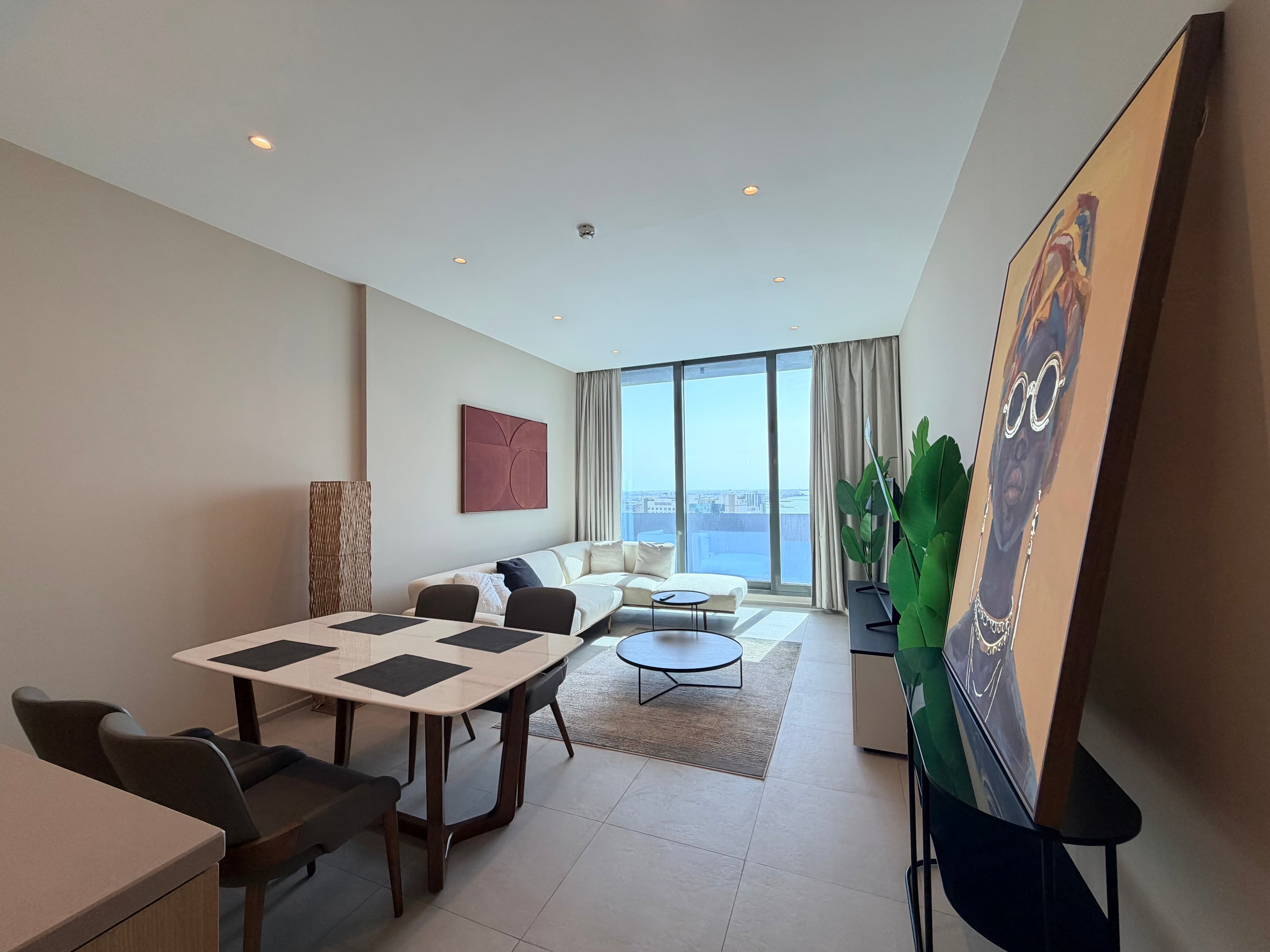Prime Location | Big Balcony | Sea View | Modern Furnishings