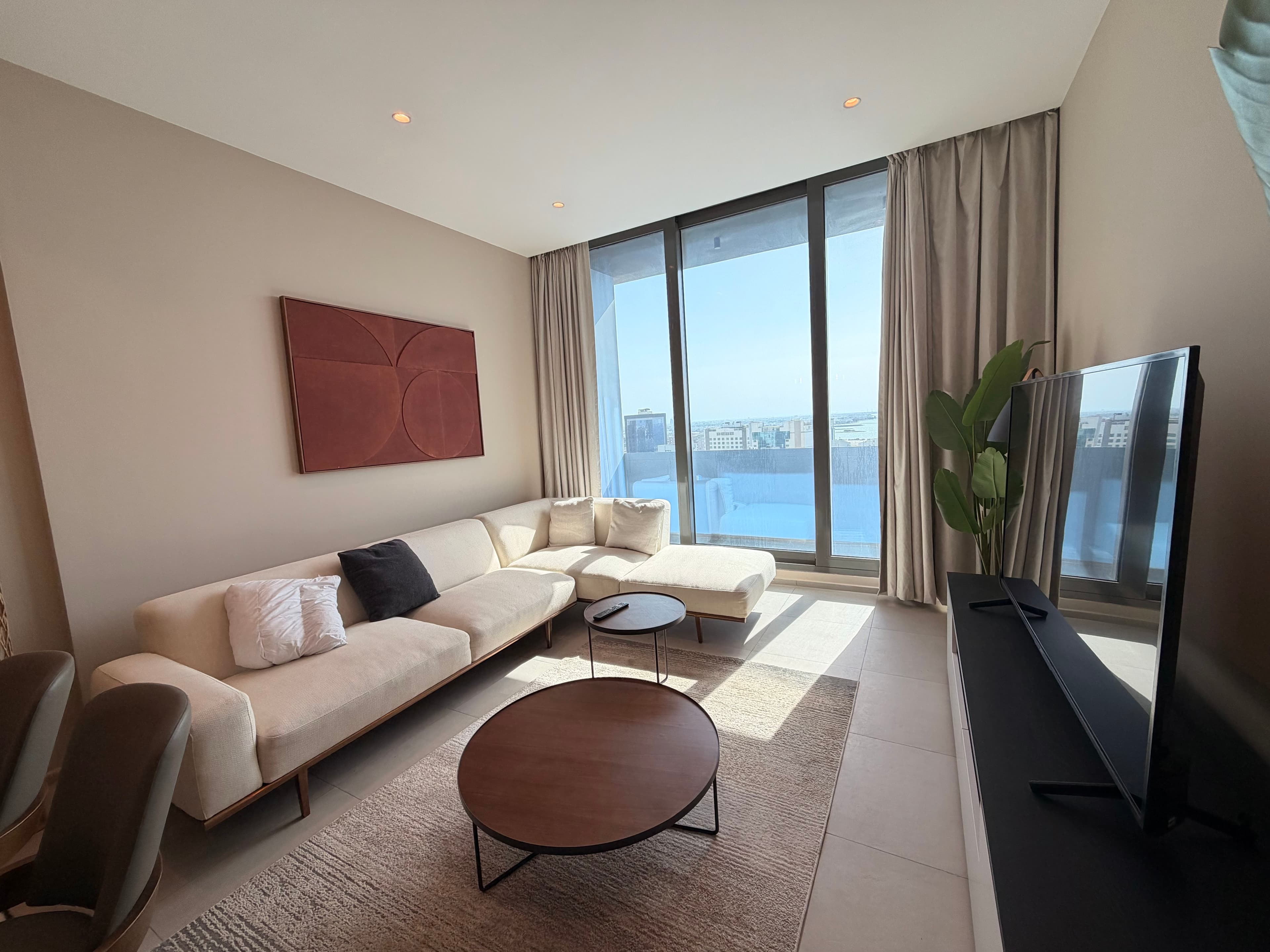 Prime Location | Big Balcony | Sea View | Modern Furnishings