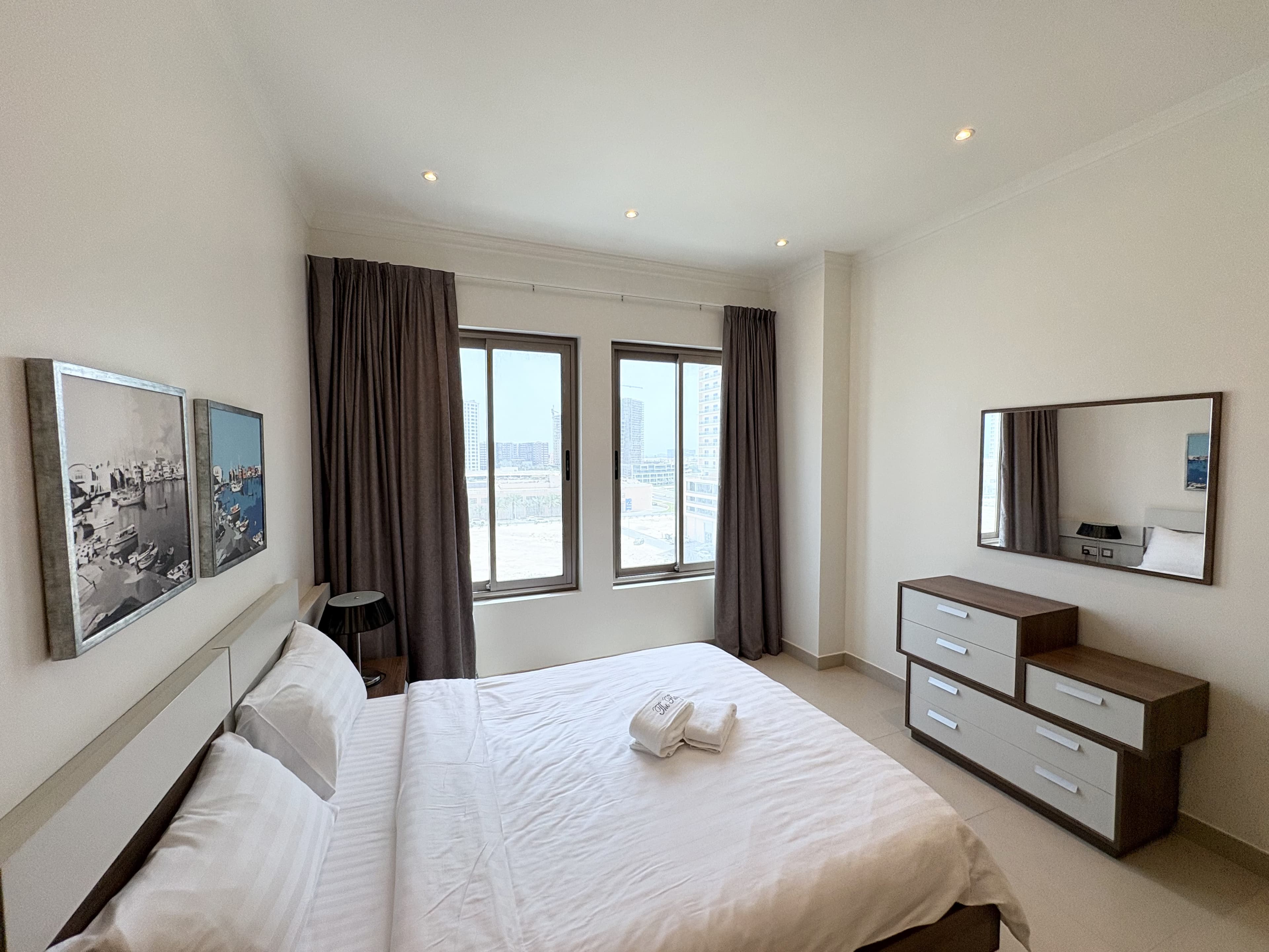 2 Bedroom Furnished Apartment | Sea View | Amwaj