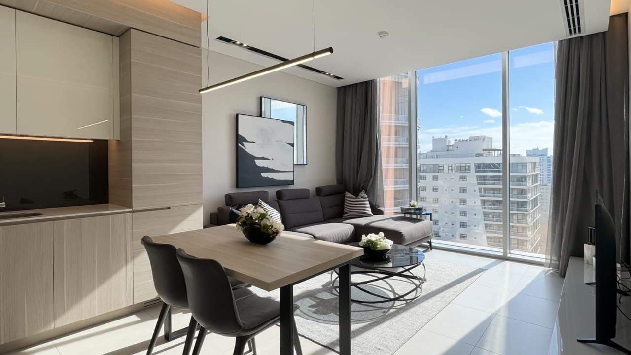 Luxury 1BR | Sea & City Views | 400 BD Inclusive