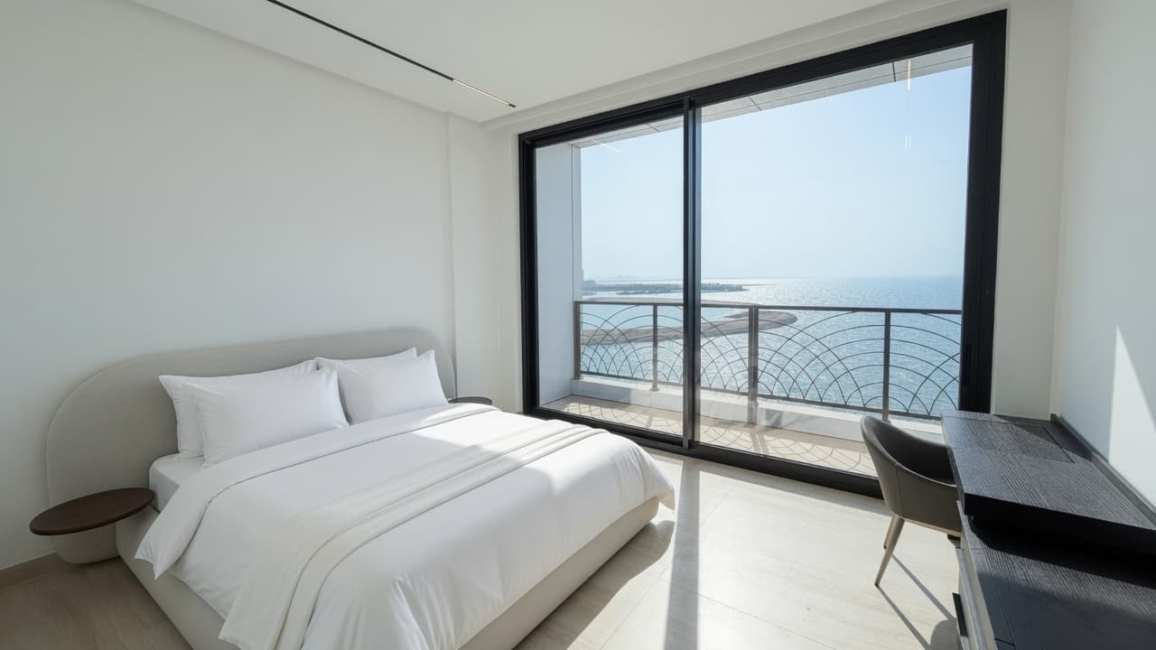 Spacious | Private Terrace | Modern | Beach View