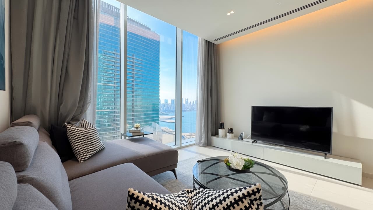 Luxury 1BR | Sea & City Views | 400 BD Inclusive