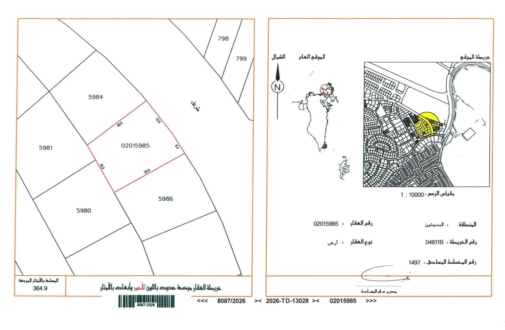 Residential Land for Sale in Busaiteen – Prime Location & Excellent Investment Opportunity