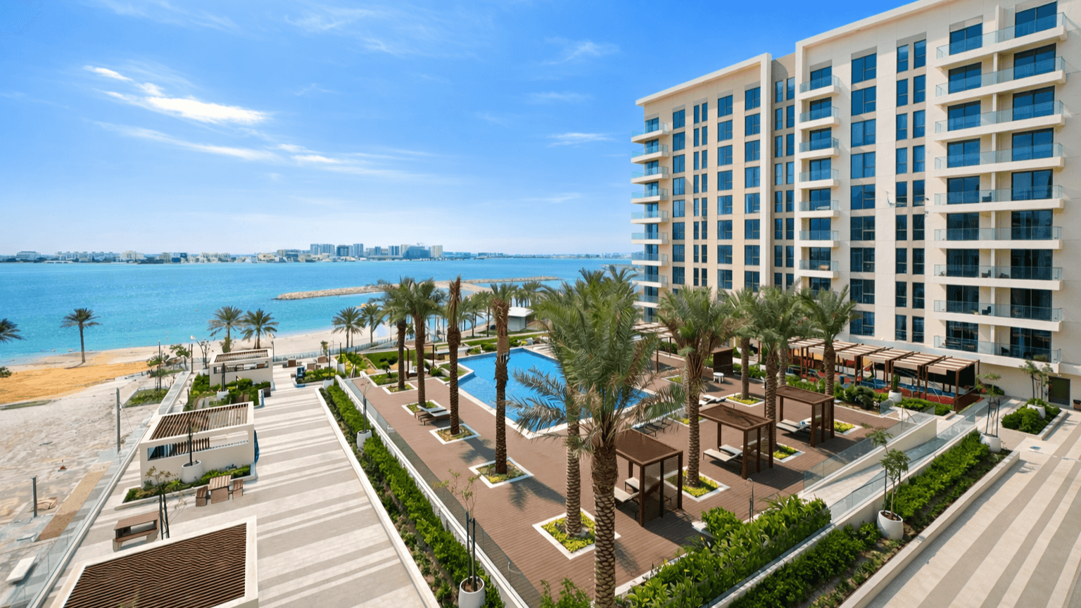 3 Bedrooms plus Maid Sea View for Rent in Marassi Bay