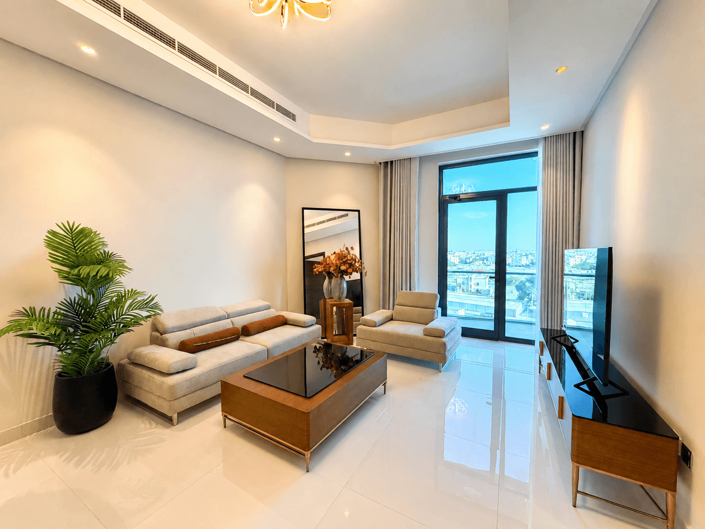 BALCONY | MODERN FURNISHINGS | BRIGHT | PRIME LOCATION