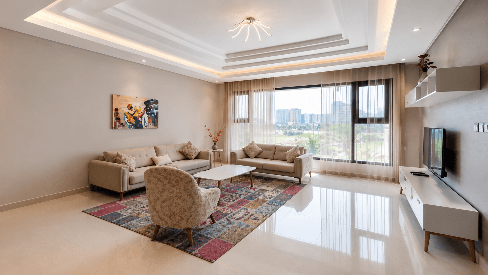 Spacious and Bright 2BR Apartment for Rent