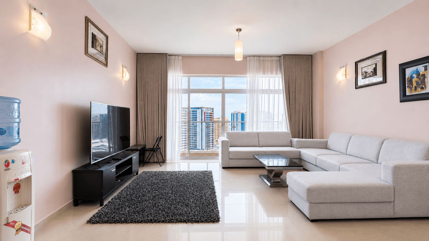 Renovated 2BR for Rent with 2 Balcony in Amwaj