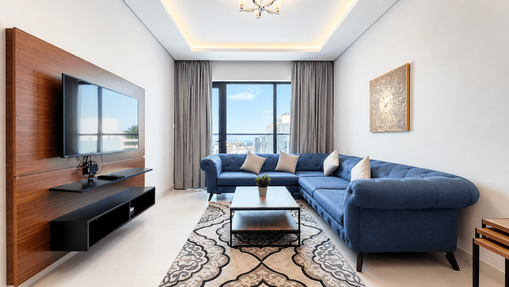 Sea View 2BR Furnished with Great Amenities