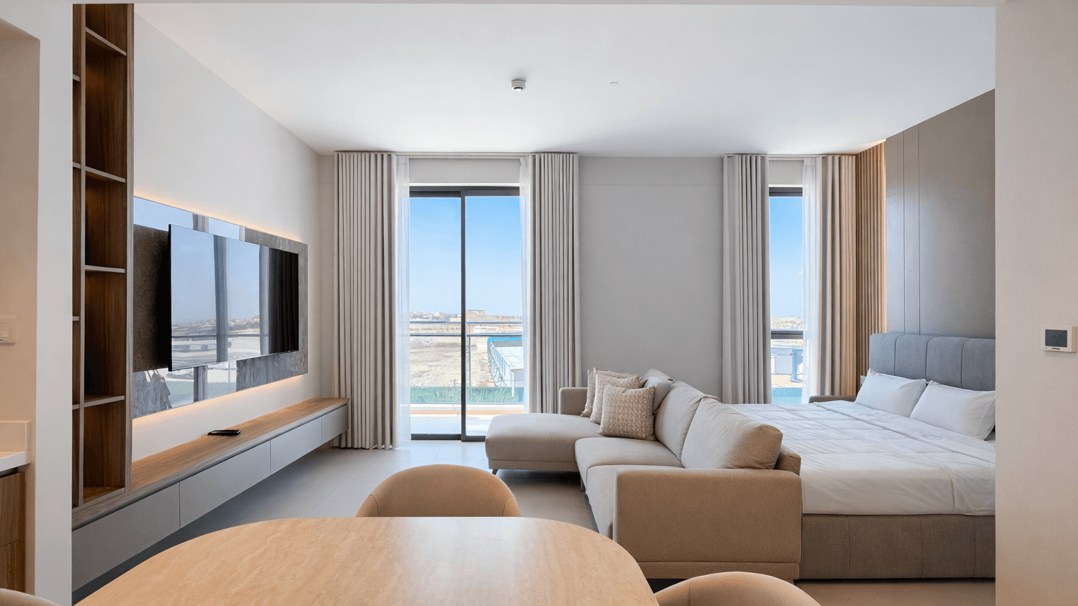 New Studio for rent | with balcony | Beach Access