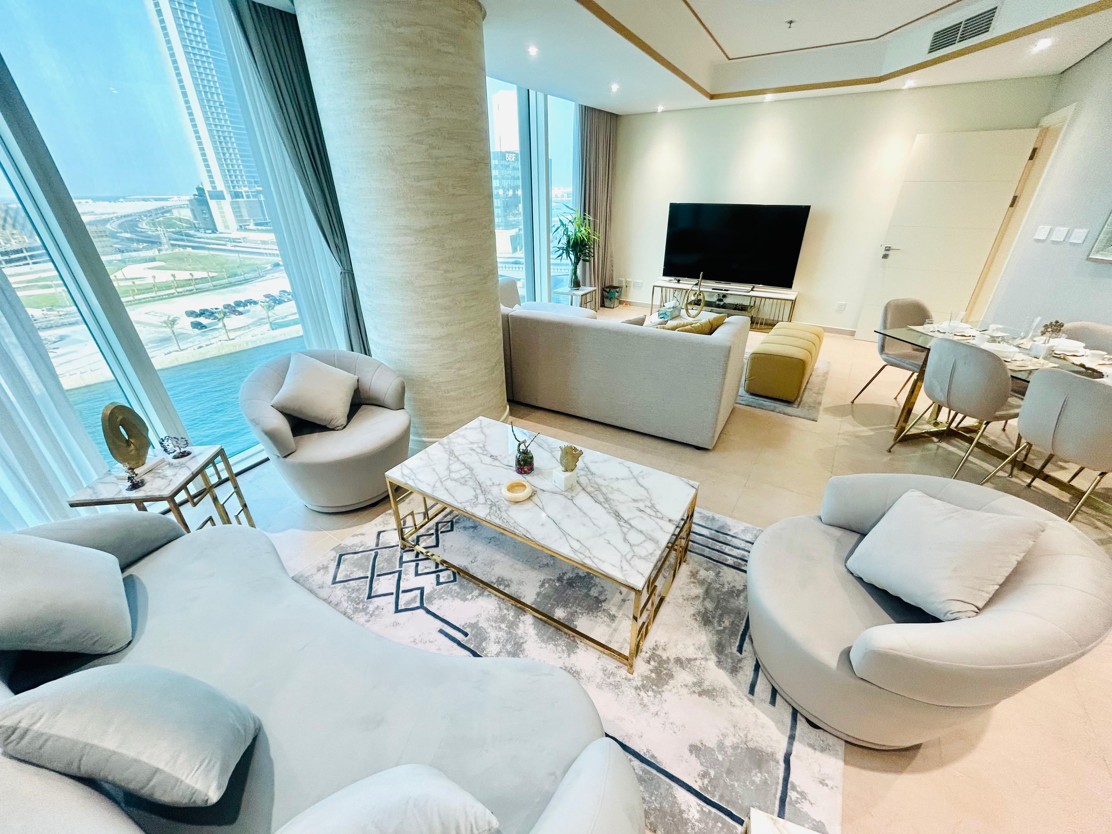 Brand new Two bedrooms waterfront apartment