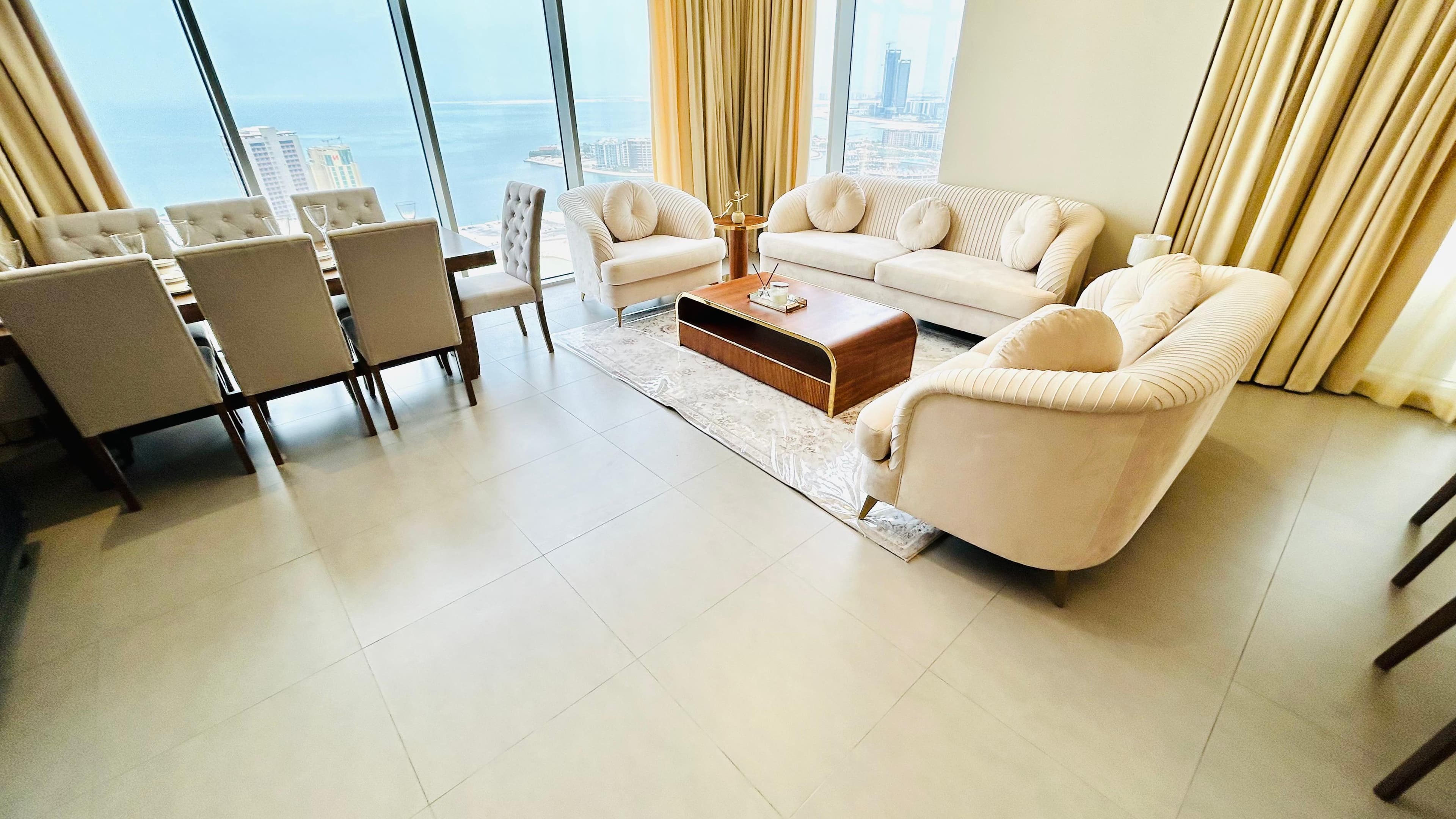 Open Sea view large Two bedrooms in See District